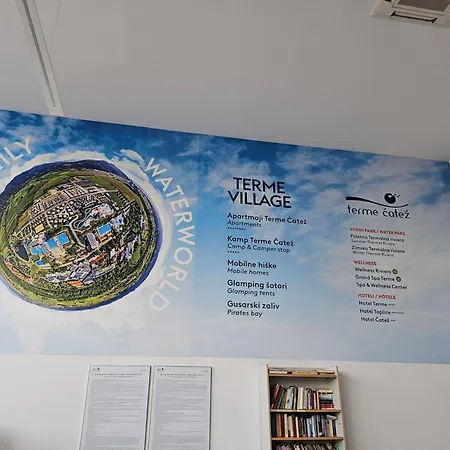 Zeleni Biser -terme Catez Apartmán